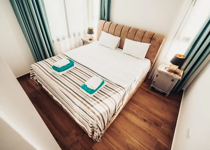 アパート Panoramic View 250m To Sea Pool Akanthou